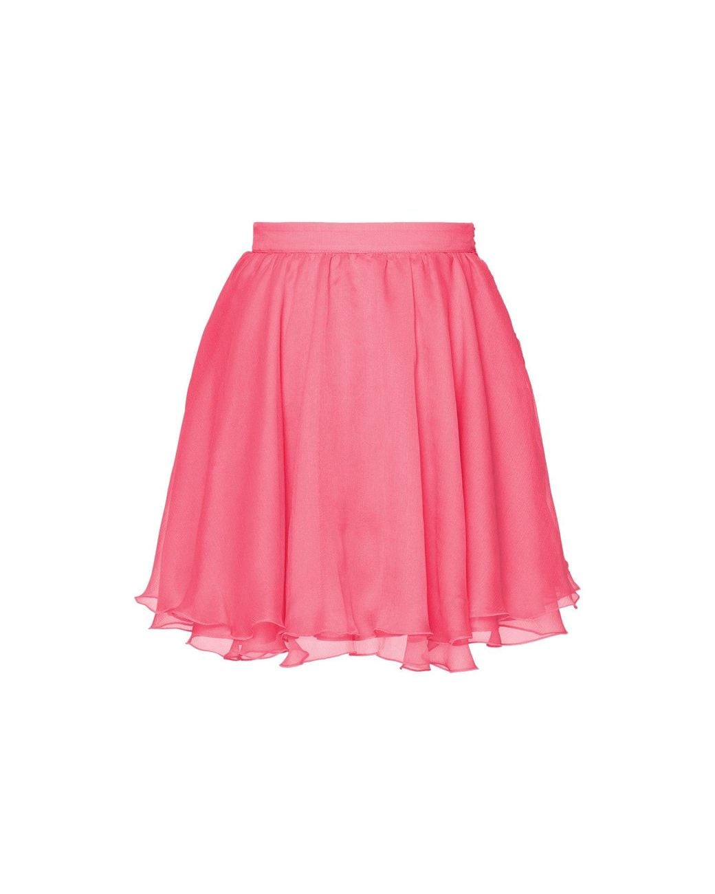 Anse Victorin Pink Lucy Silk Skirt