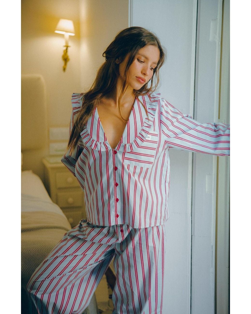 Wild Lovers Purple Elina Pjyama Shirt