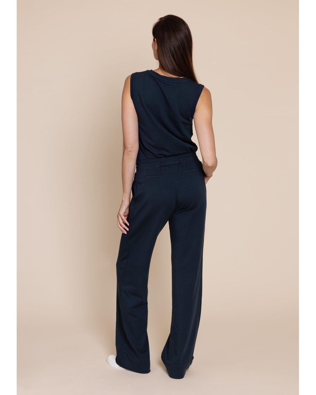 Weartwo London Blue Goddess Wide Leg Trousers