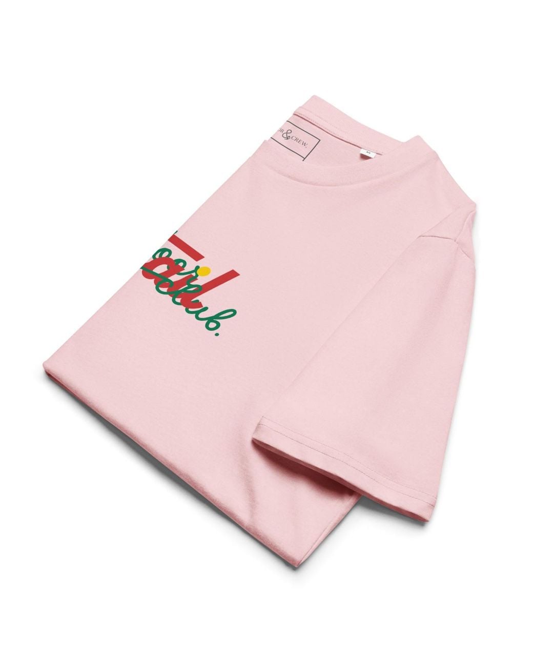 Anchor and Crew Pink Cotton Outdoor Trail Club Supply Organic Cotton T-Shirt