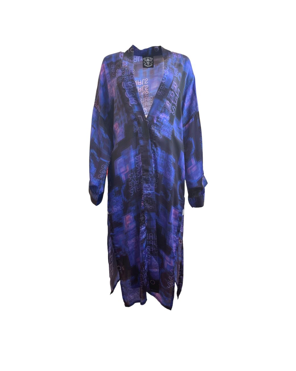 Any Old Iron Blue Girls Girls Girls Duster