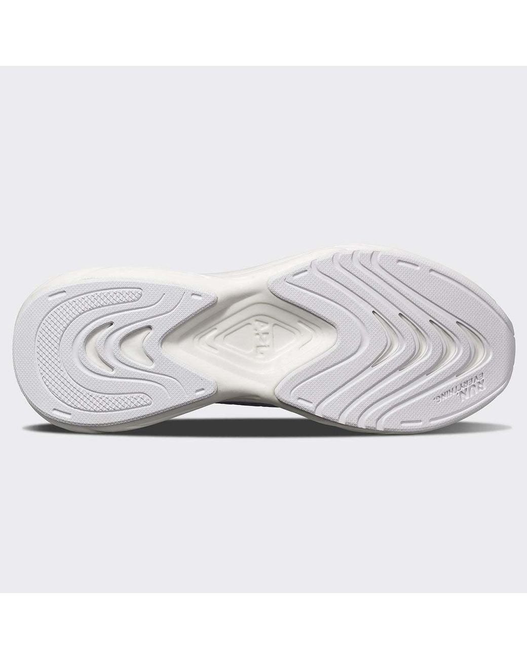 Athletic Propulsion Labs White Techloom Zipline
