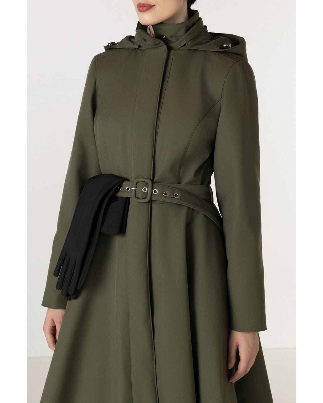 RainSisters Green Winter Coat: Moss