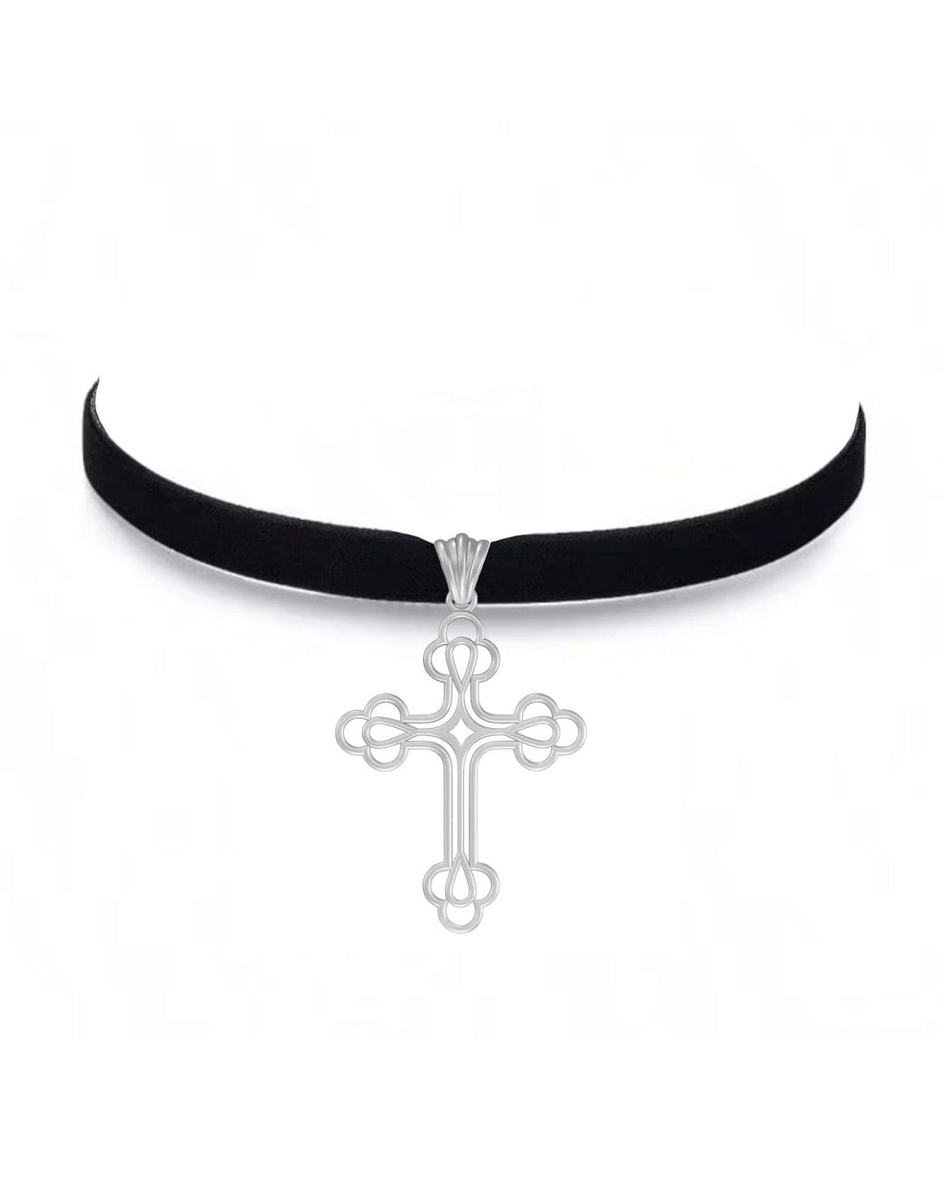 Leni James Metallic The Billie Cross Pendant