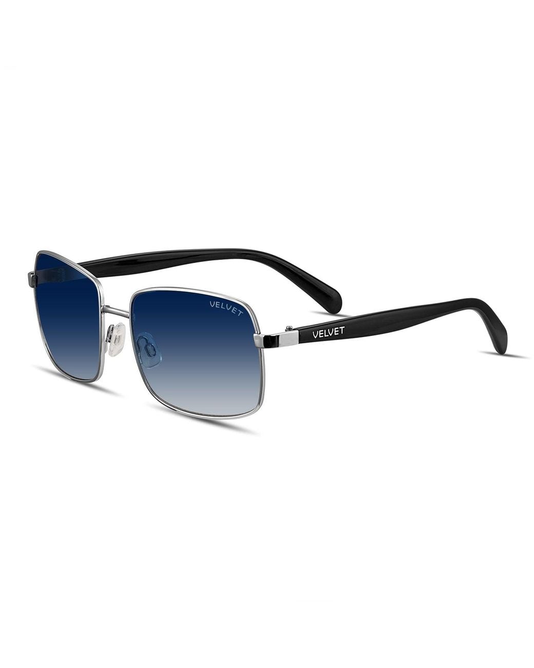 Velvet Eyewear Blue Navigator Sunglass Style