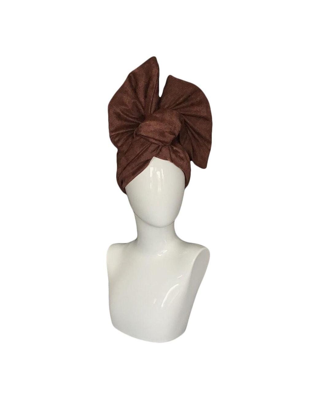 Romer Millinery Brown Twisturban Turban