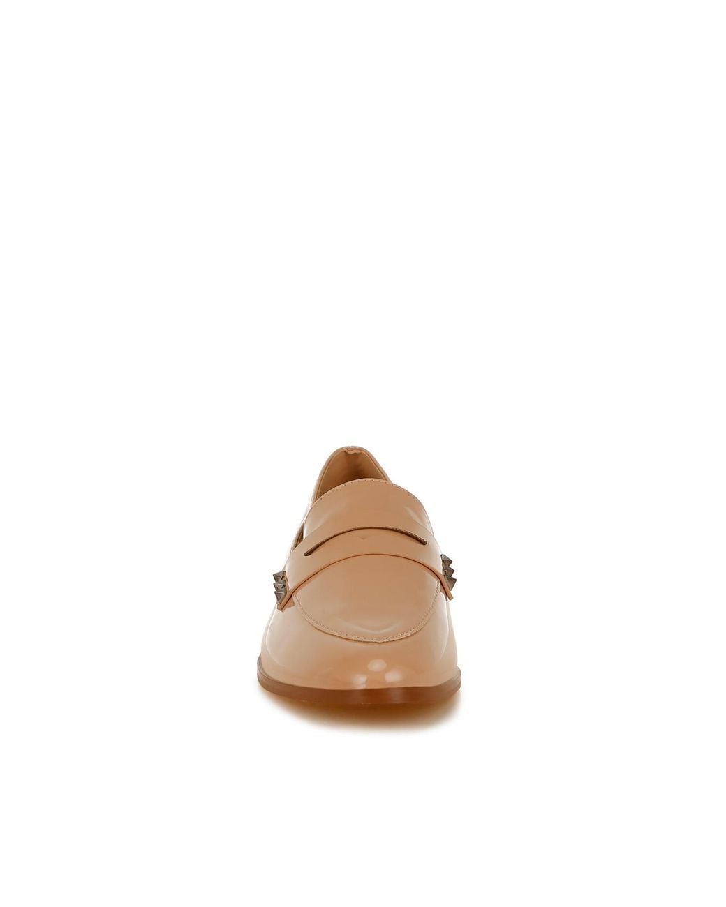 Rag & Co Natural Neutrals Noshiya Patent Pleather Penny Loafers