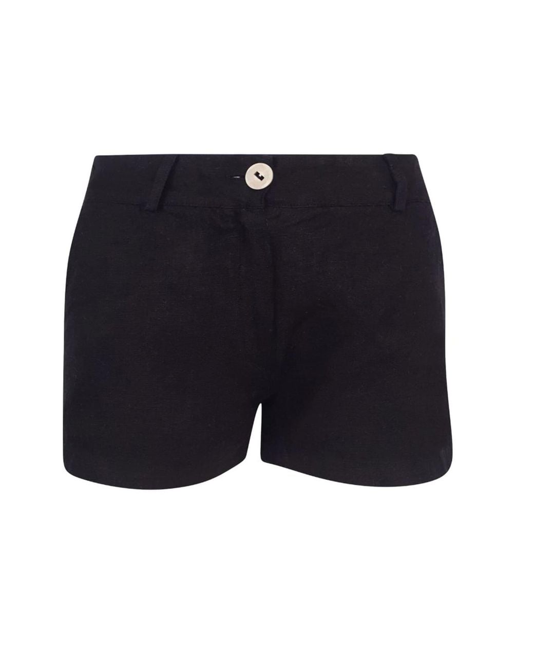 Haris Cotton Blue Linen Shorts