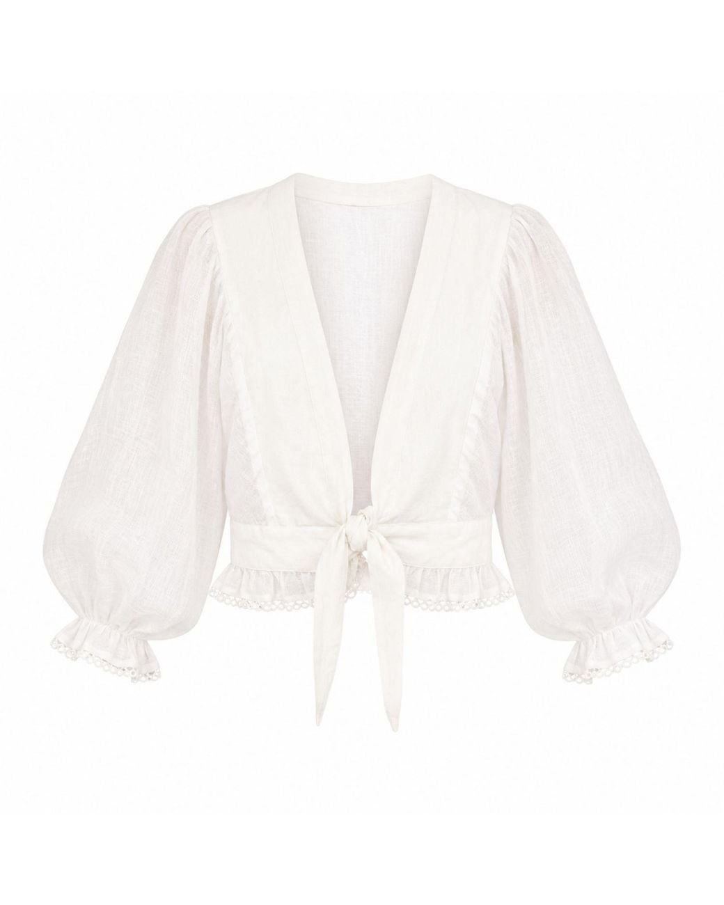 Muche Et Muchette White Ishaan Top