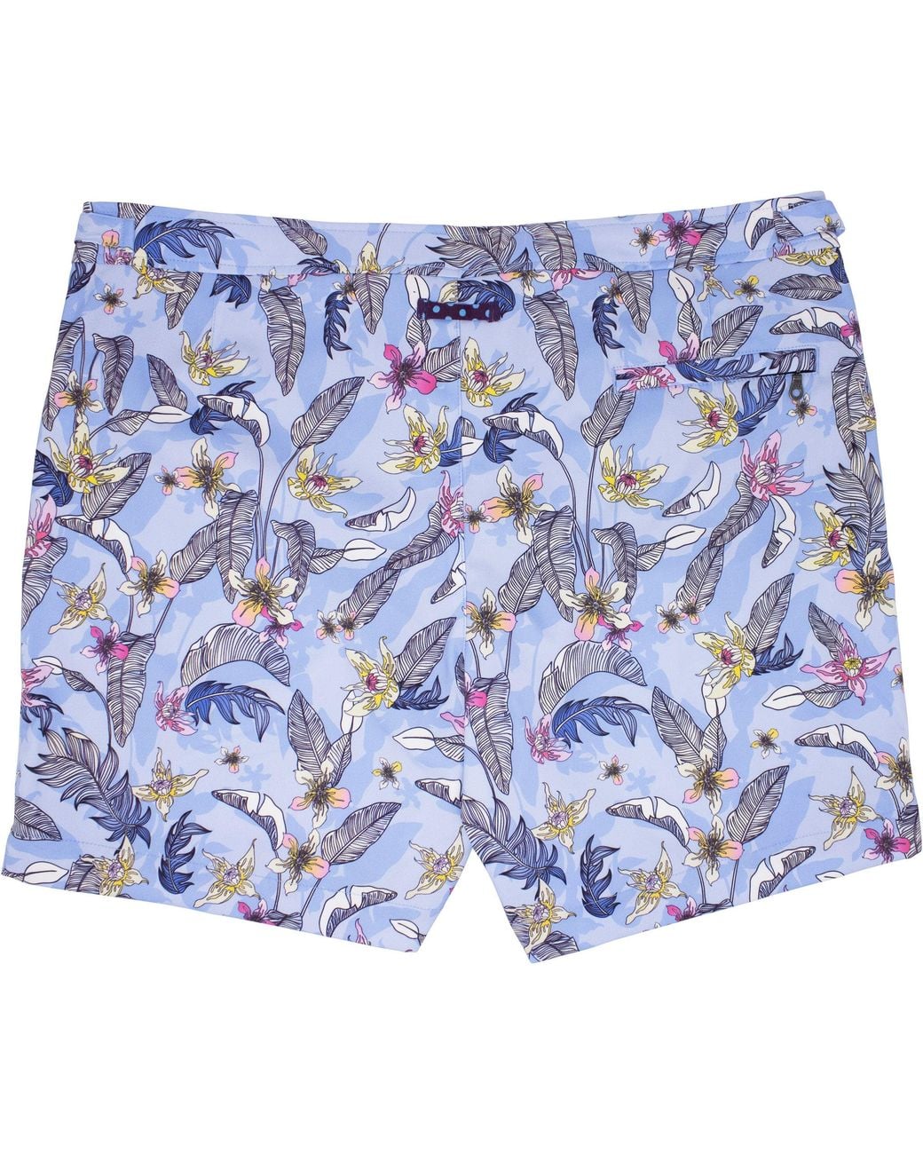 Lords of Harlech Blue Pool Falling Flowers Swim Short for men