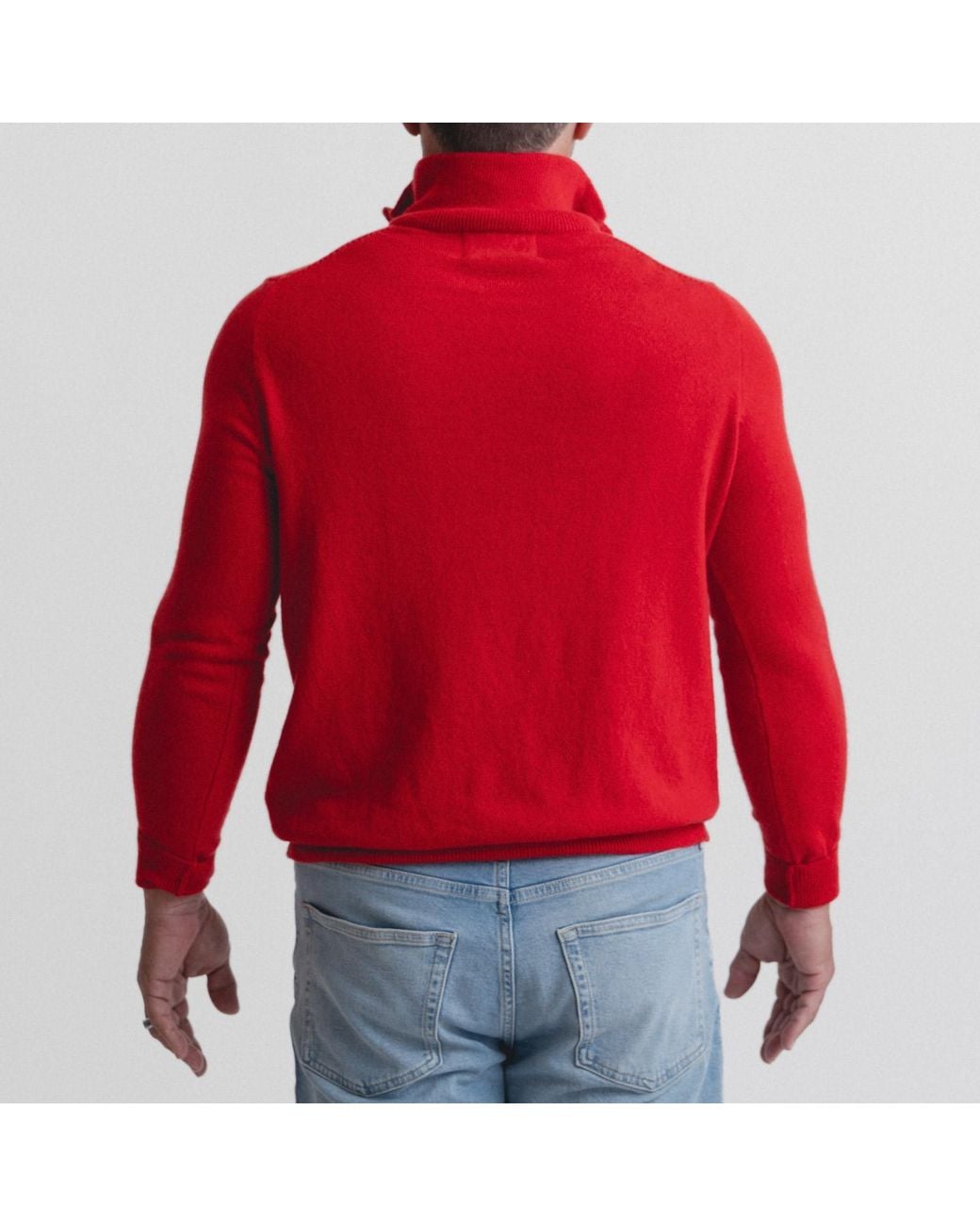 Lindsay Nicholas New York Red Drew Sweater