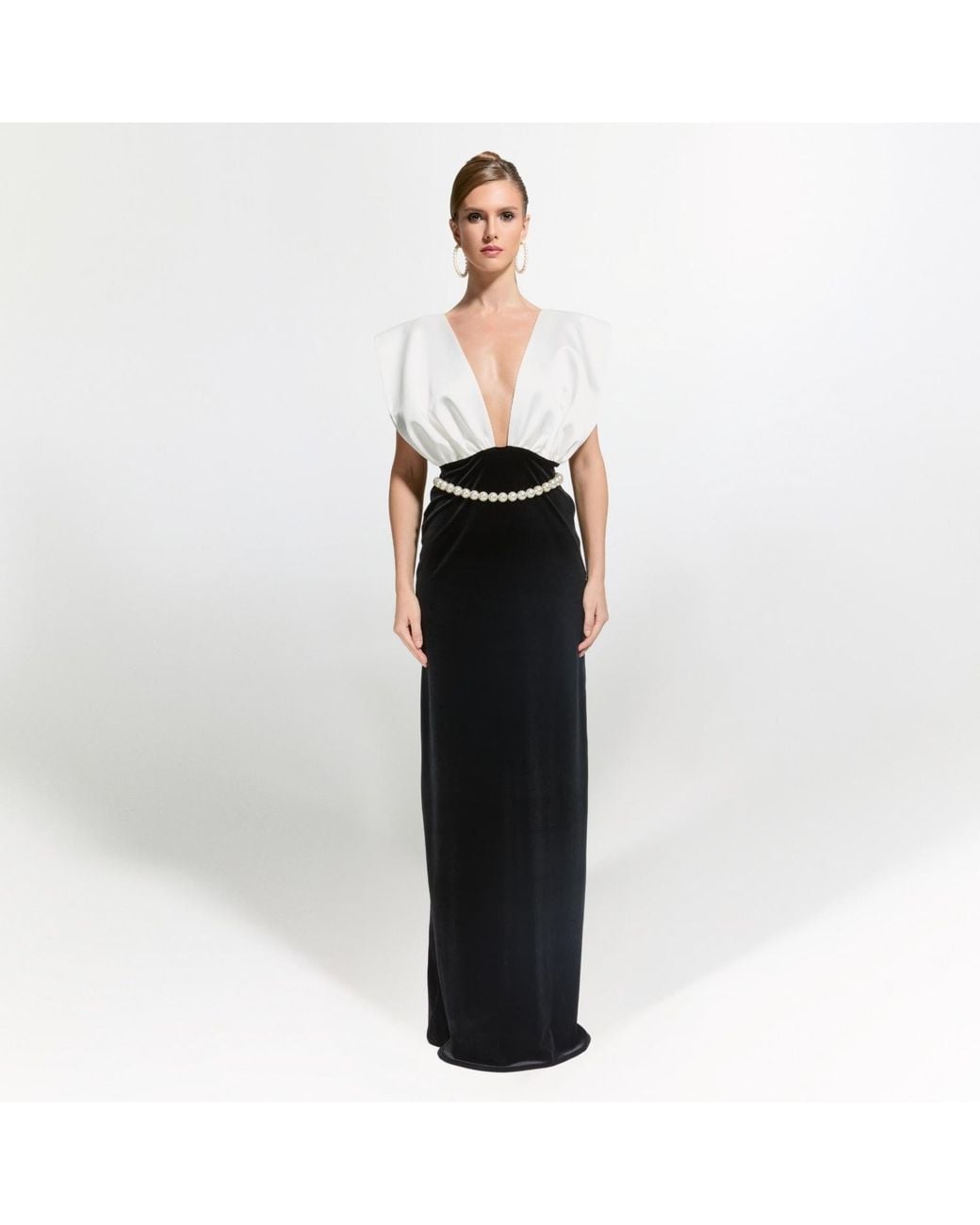 Nur Karaata Black Ciragan Palace Gown