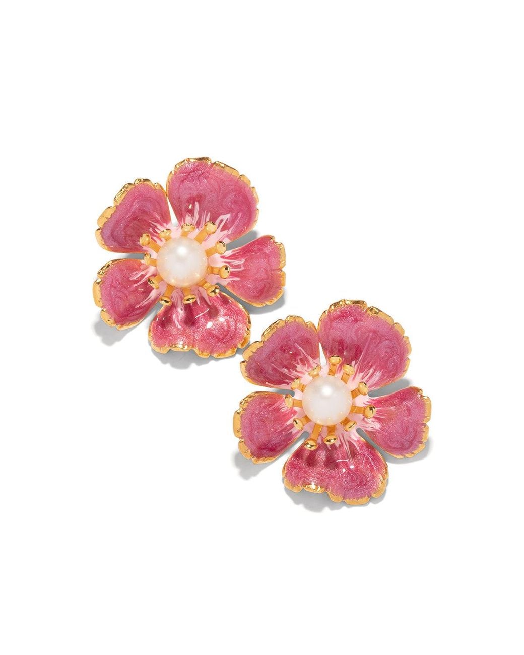 The Pink Reef Pink Small Hand Painted Floral