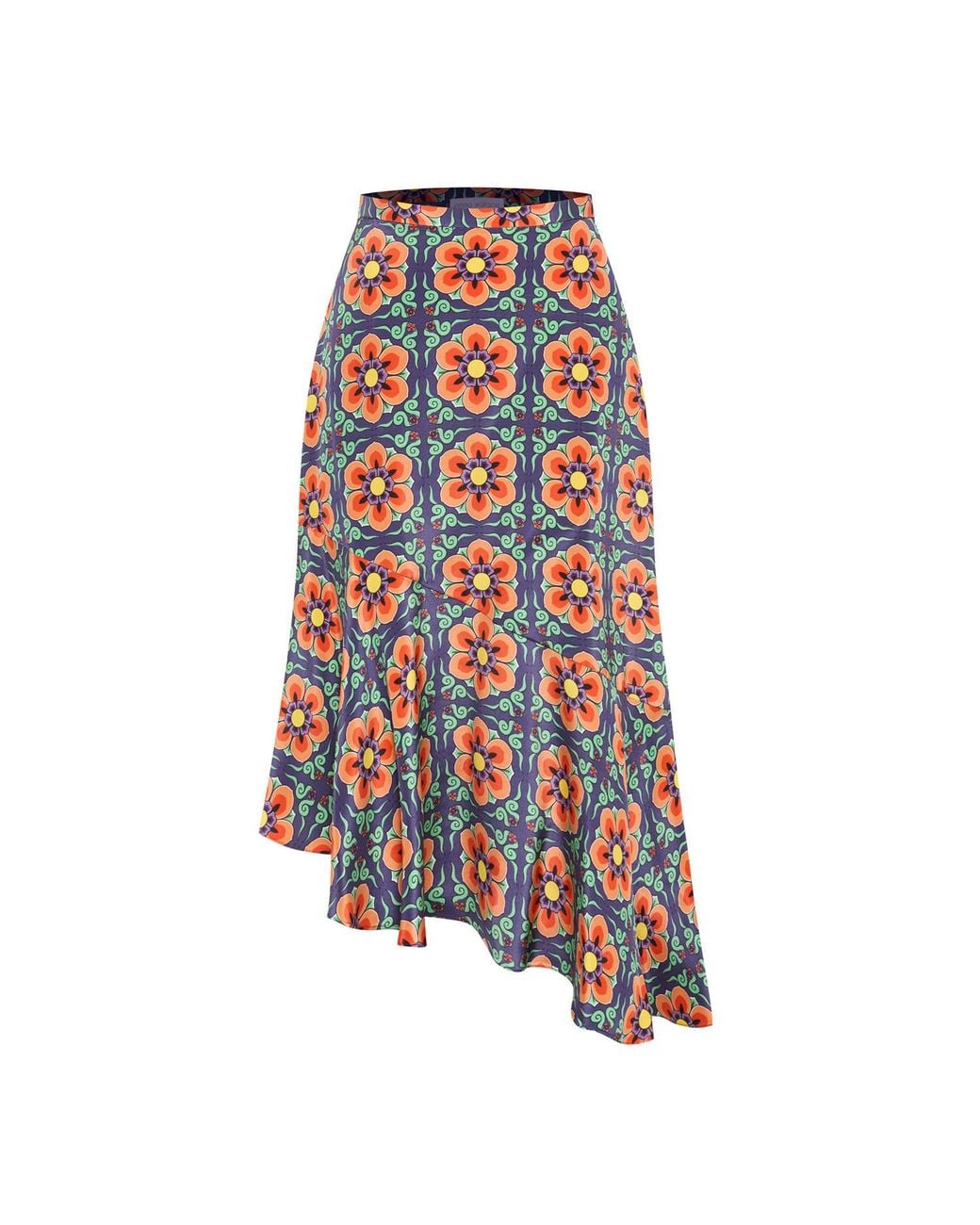 Emma Wallace Blue Fang Skirt