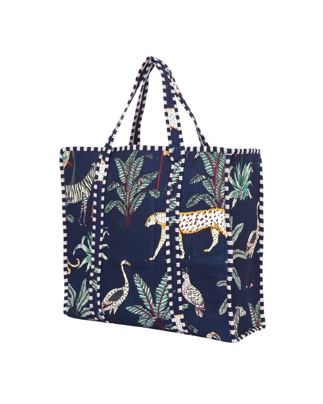 Conscious Yoga Collective Blue The Jungle Tote