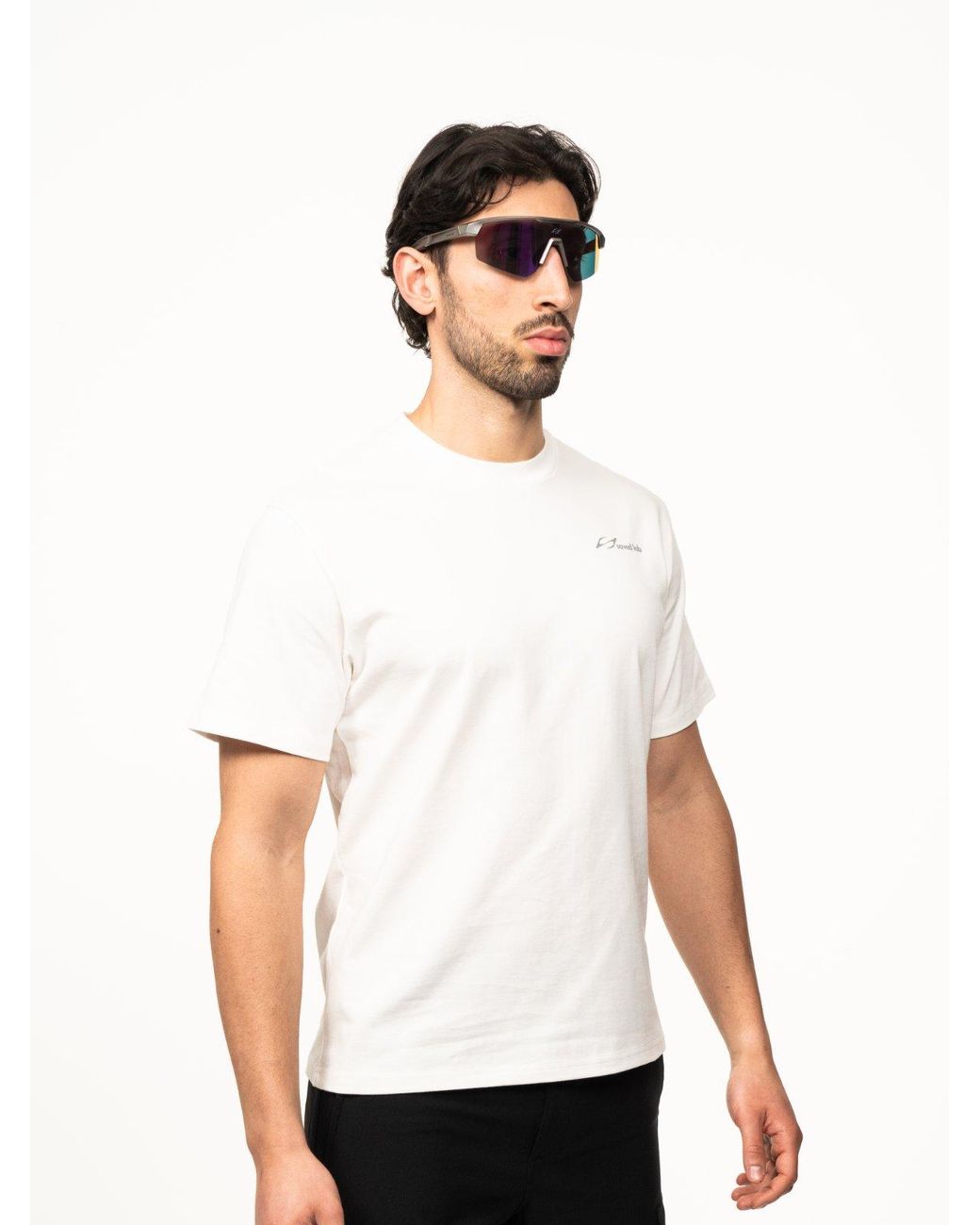 Saved Lab White Mission Tee for men