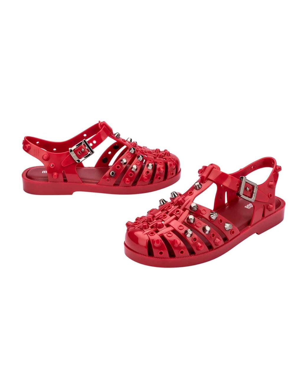 Melissa Red Possession Studs