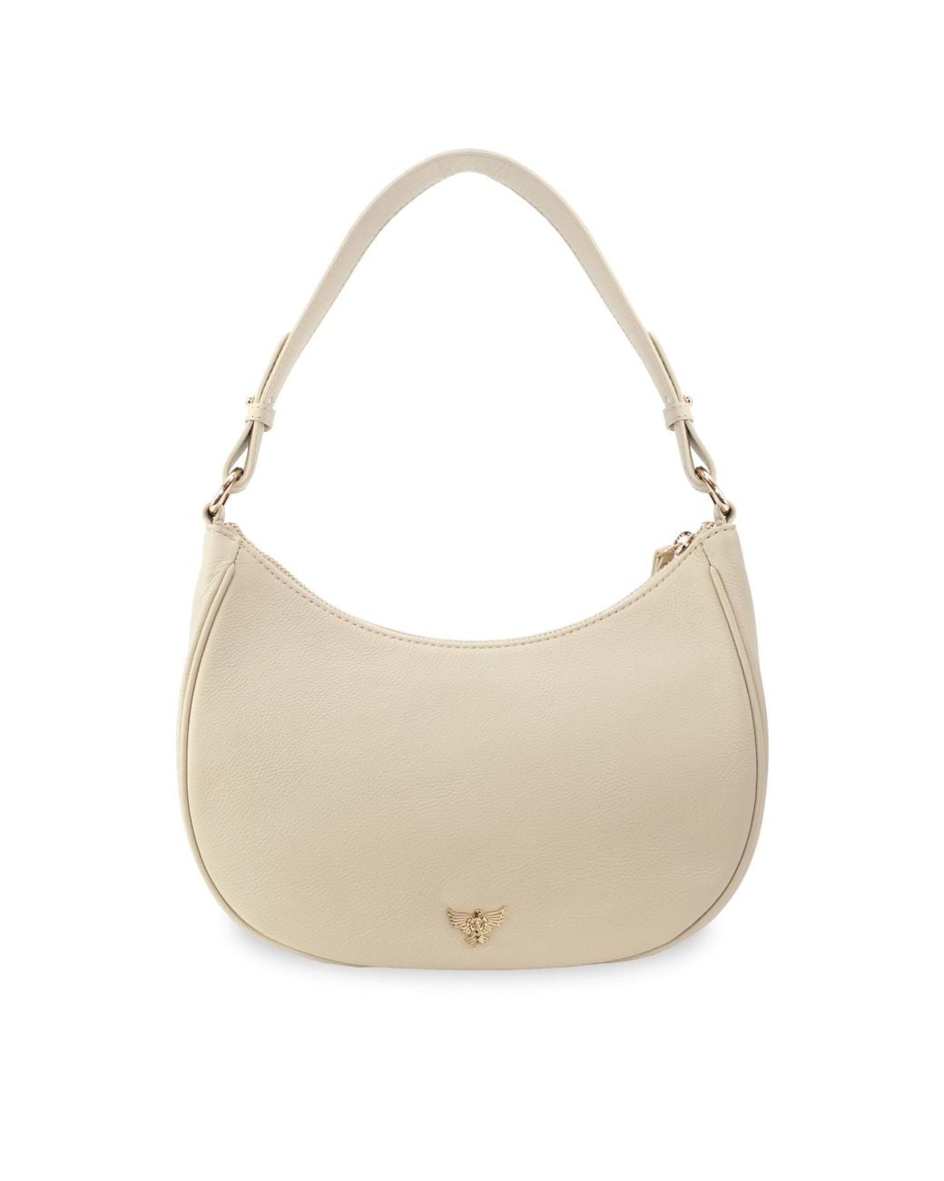 Apatchy London Natural Neutrals The Lucy Stone Leather Bag