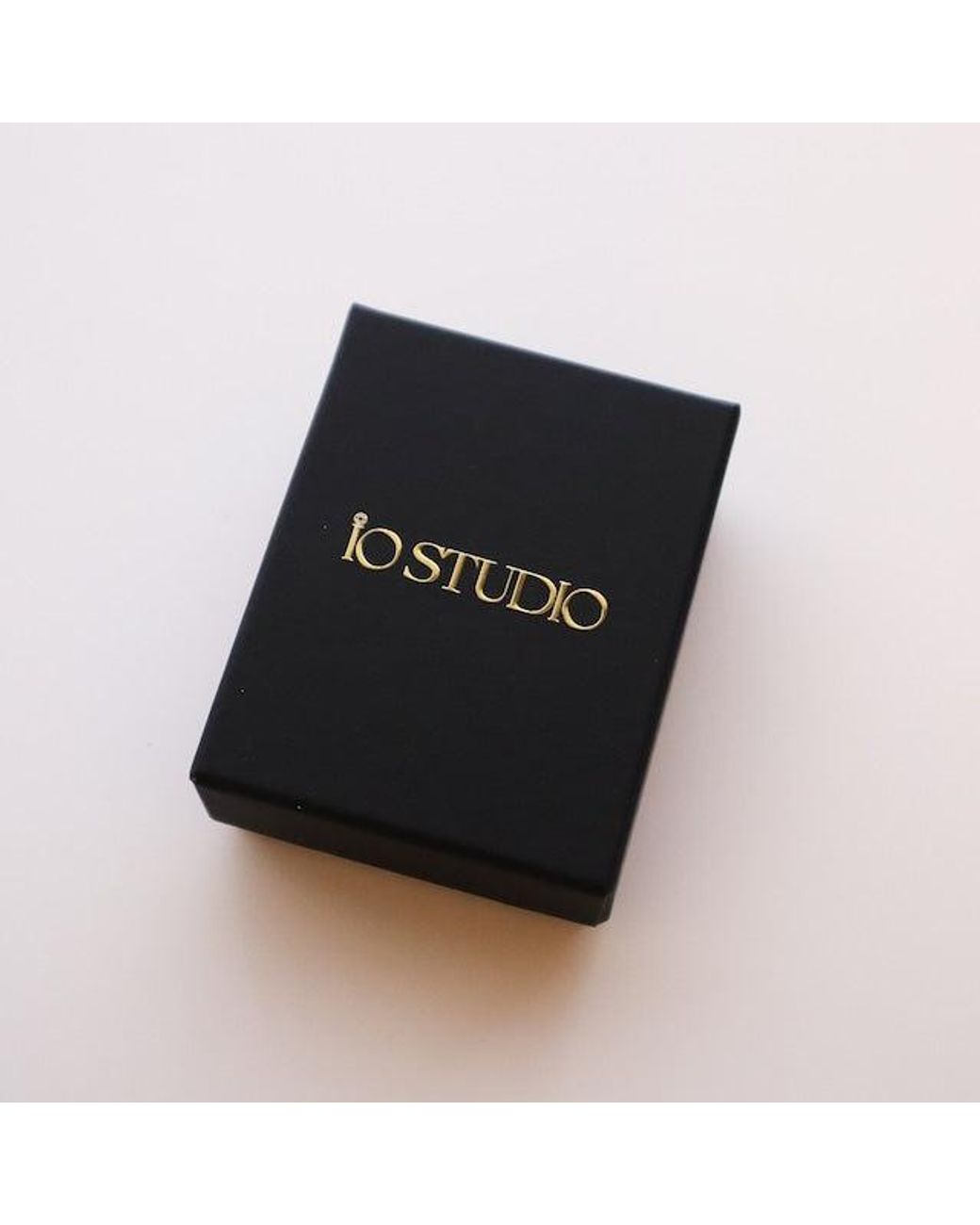 Iostudio Metallic Sparkle Oval Earring