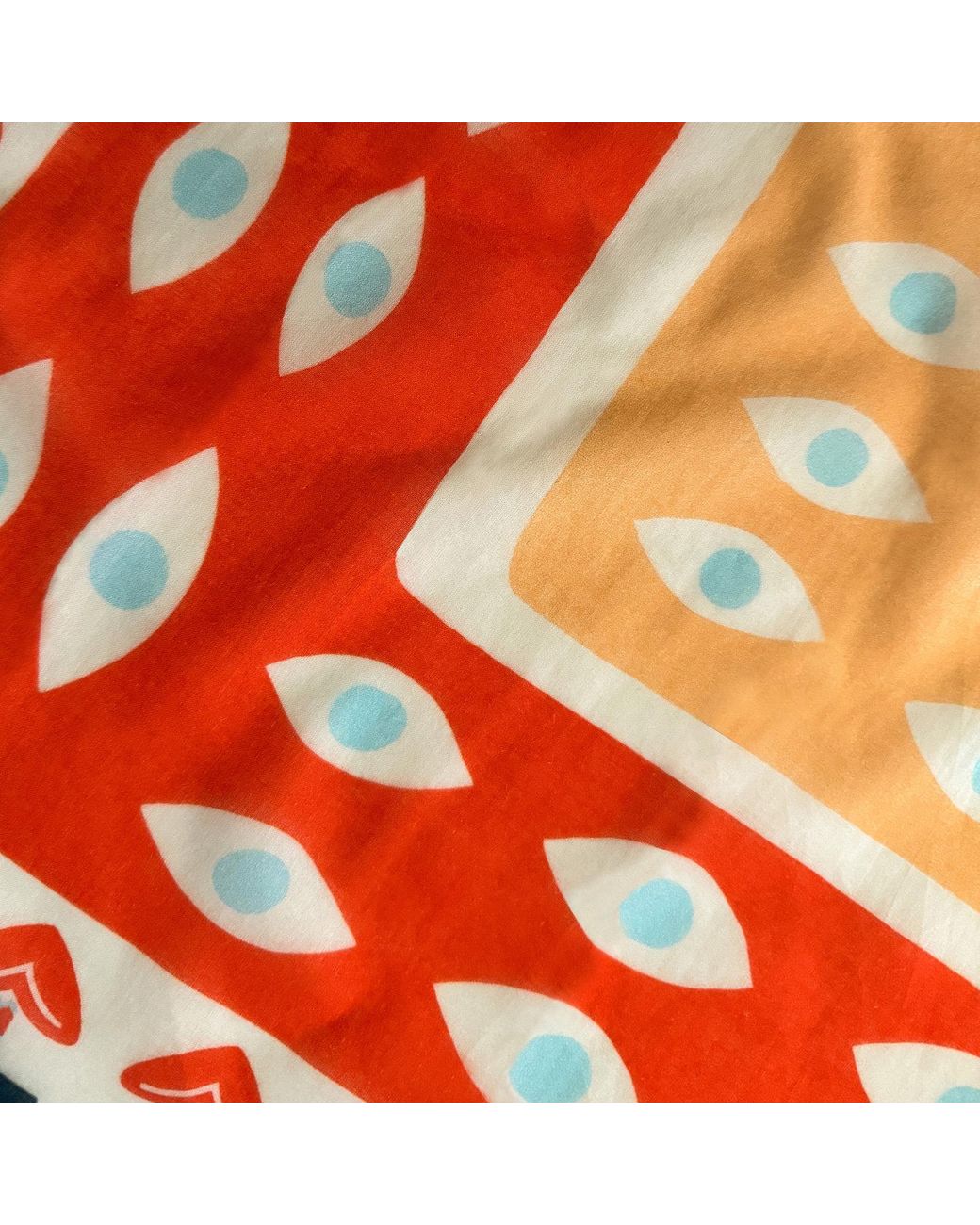 Folie Living Red Apple Of My Eye Cotton Scarf Small