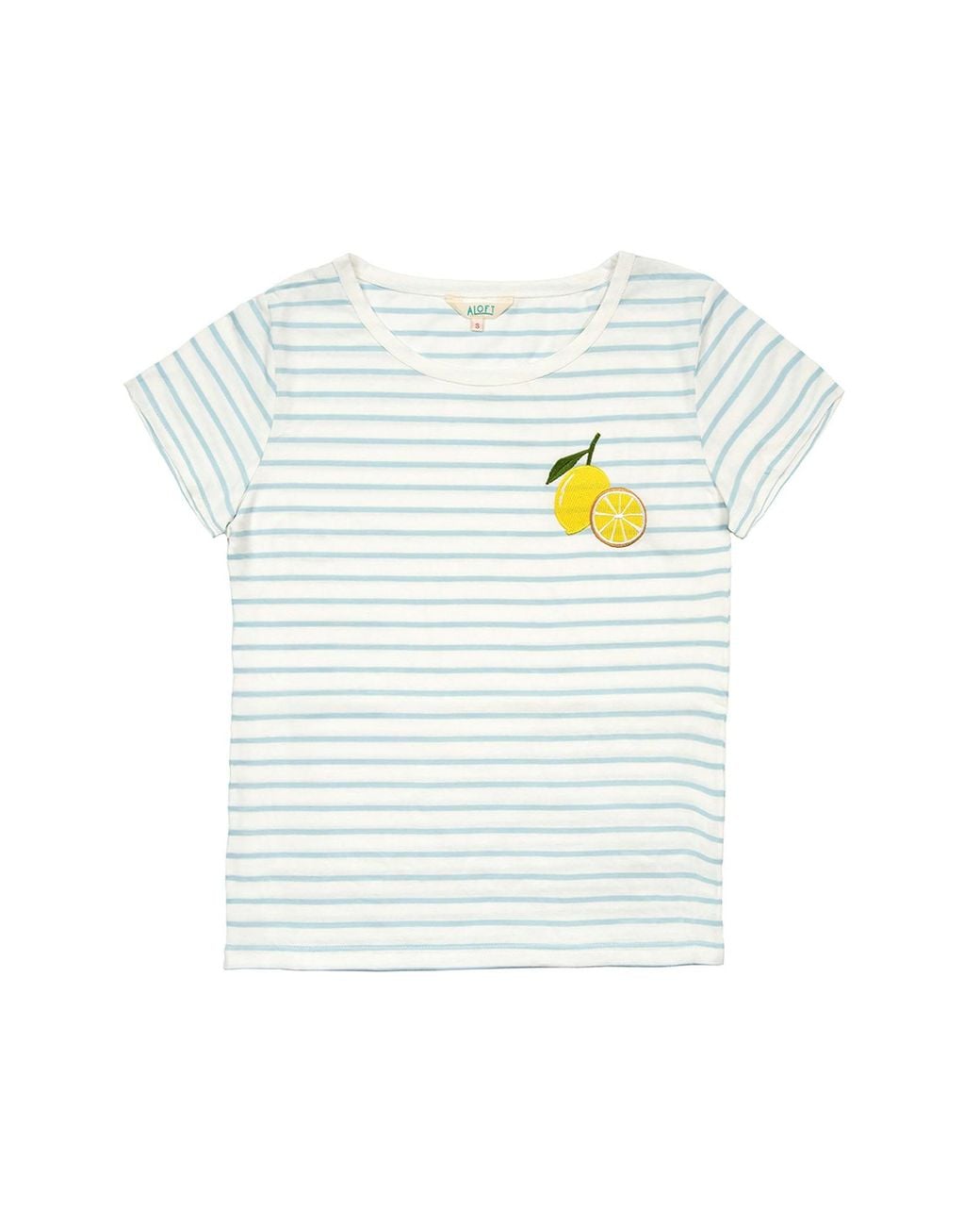 ALOFT White Drift Lemon Tshirt
