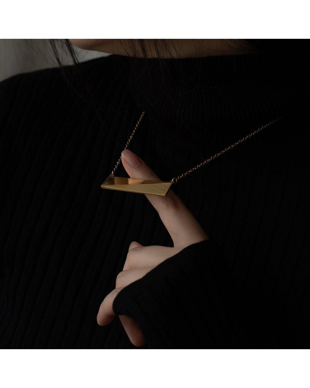 Cier Metallic Large Flex Necklace