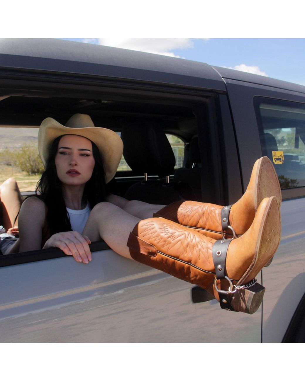 Urbnkicks Brown Cowboy Coyote Boots