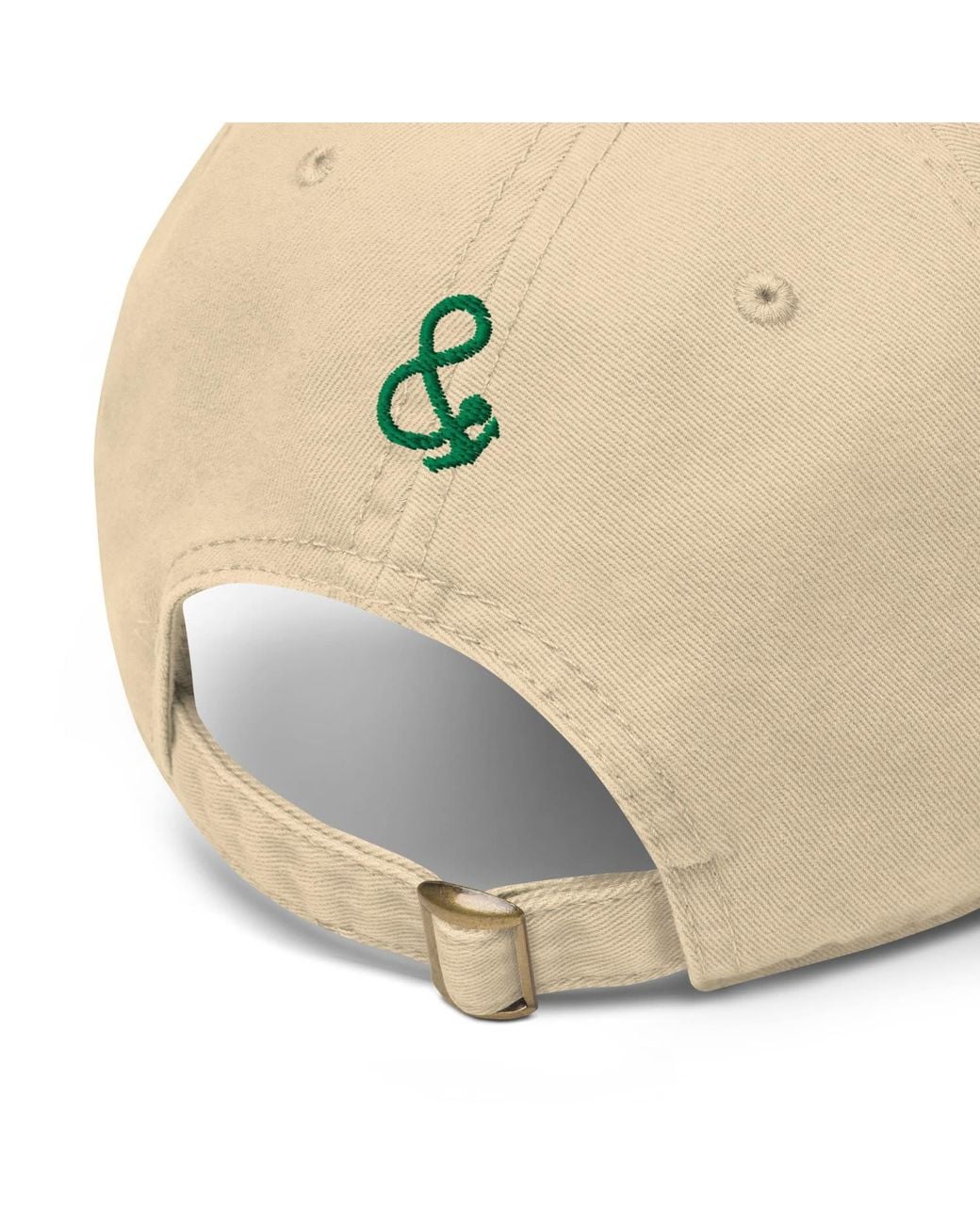 Anchor and Crew Green Neutrals Natural & Dark Original Mountain Supply Cotton Embroidered Cap for men