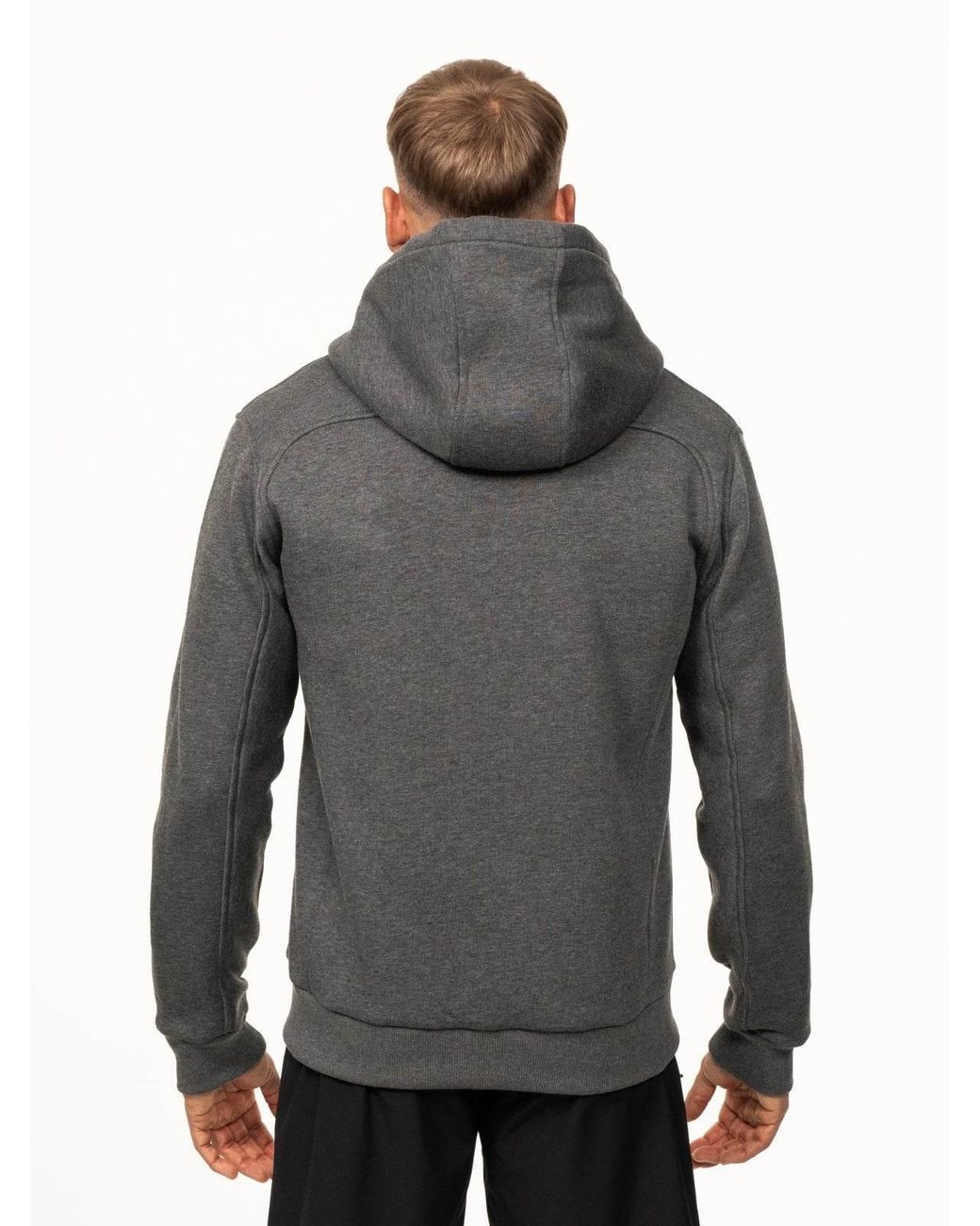 Saved Lab Gray Zip Hoodie for men
