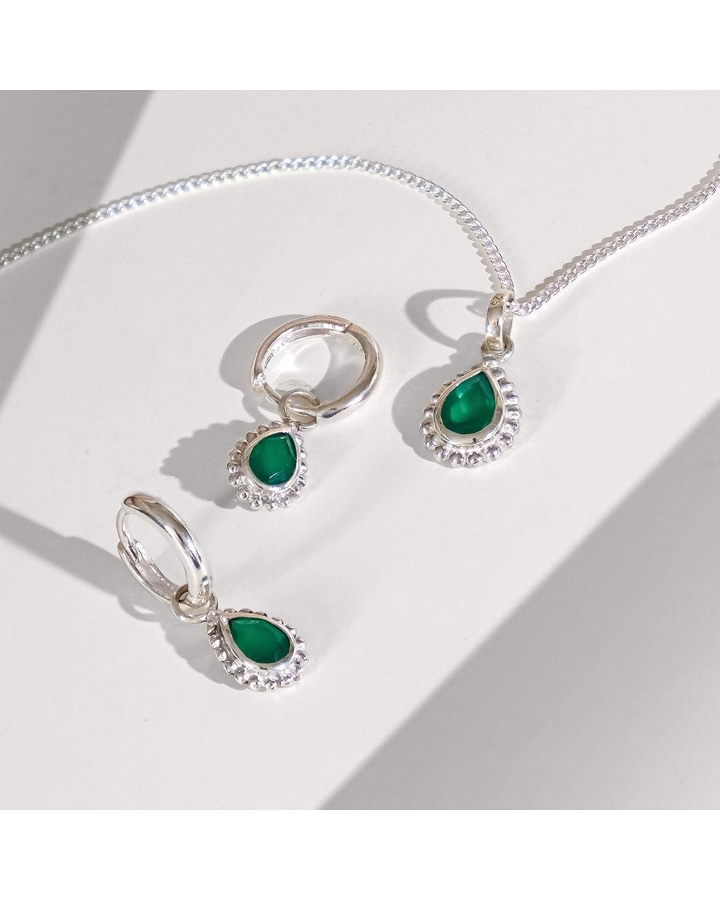 Charlotte's Web Jewellery Metallic May Birthstone Sterling Necklace