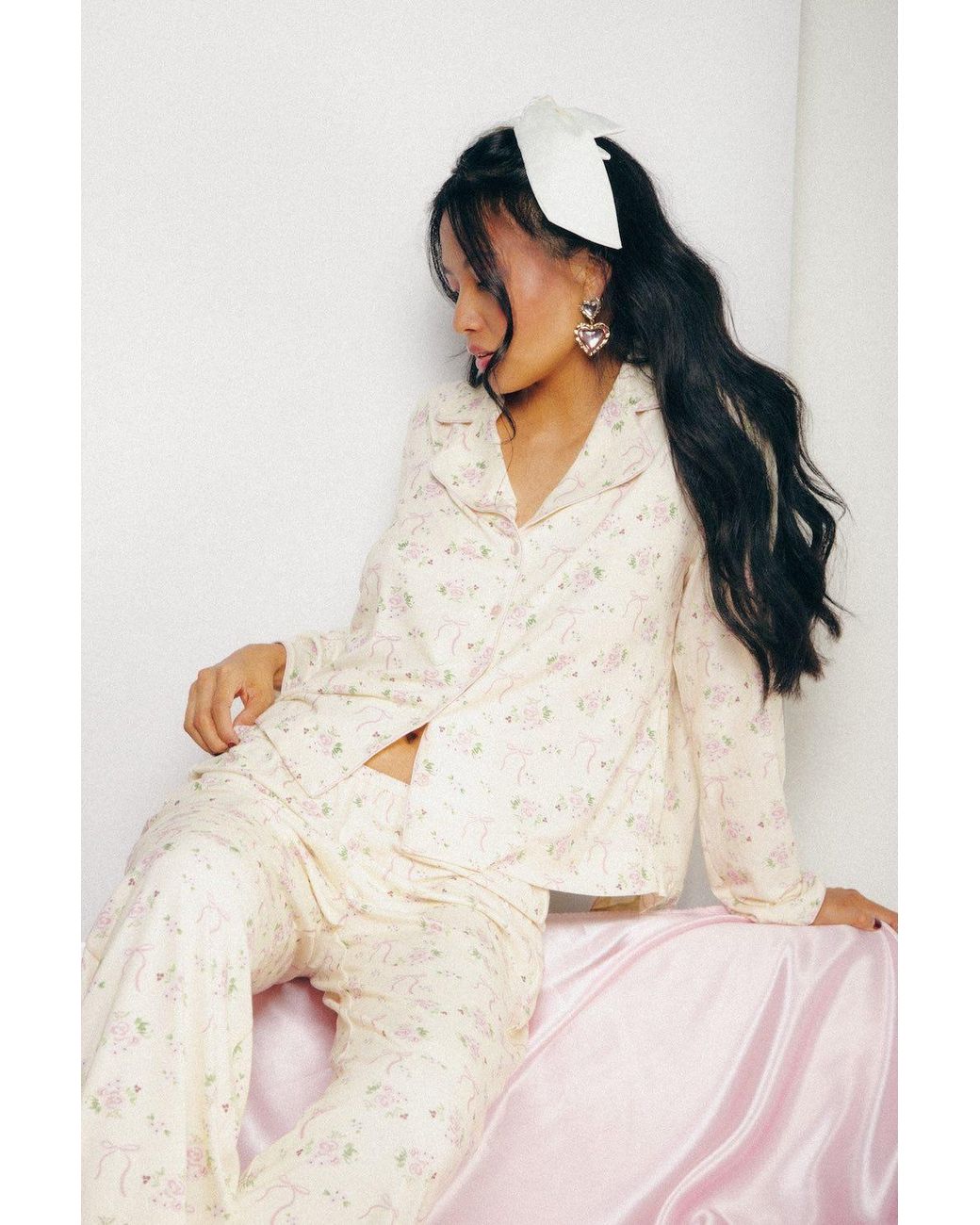 Wild Lovers Pink Celeste Pyjama Shirt