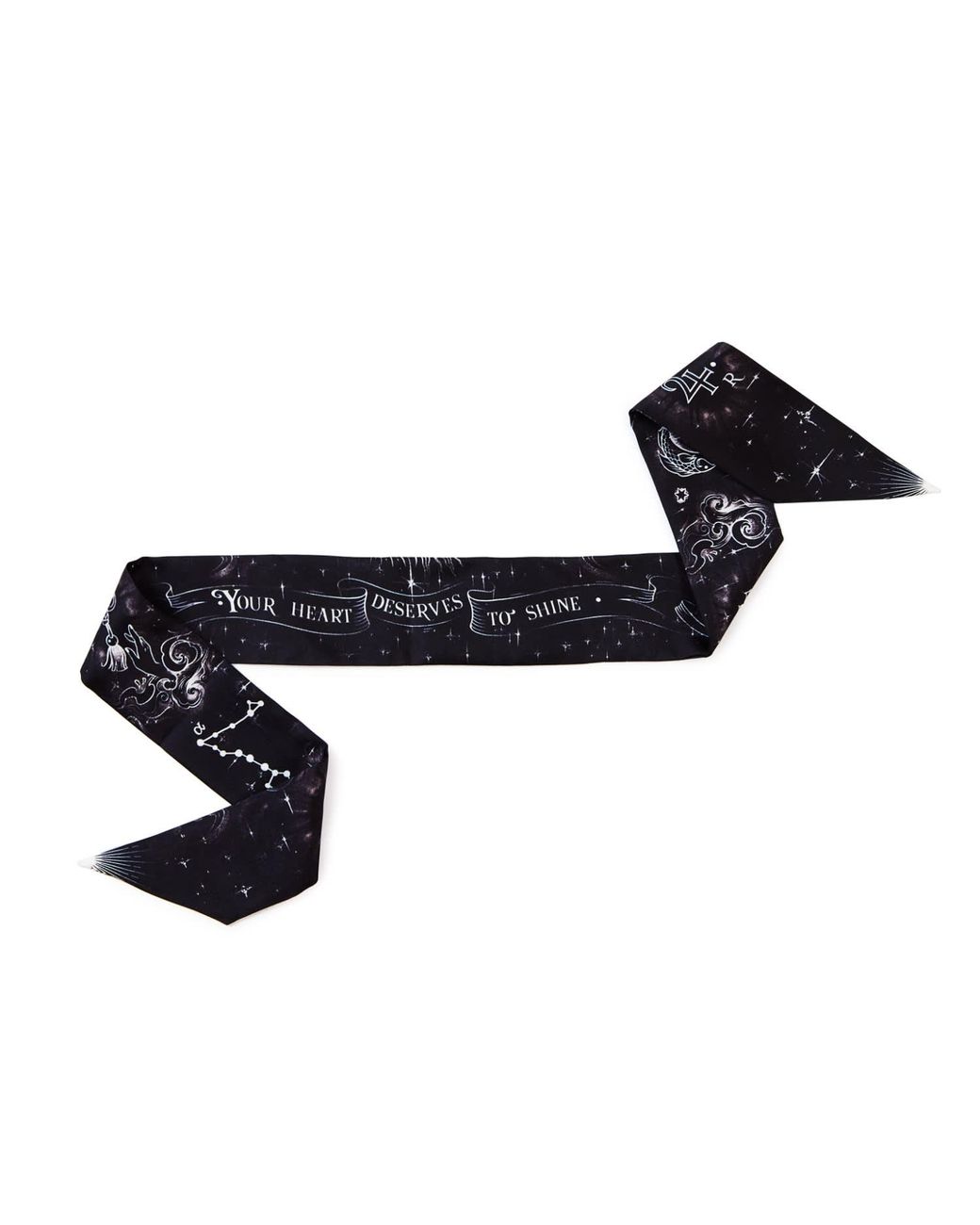 Silk&Soul Black Pisces Zodiac Twilly