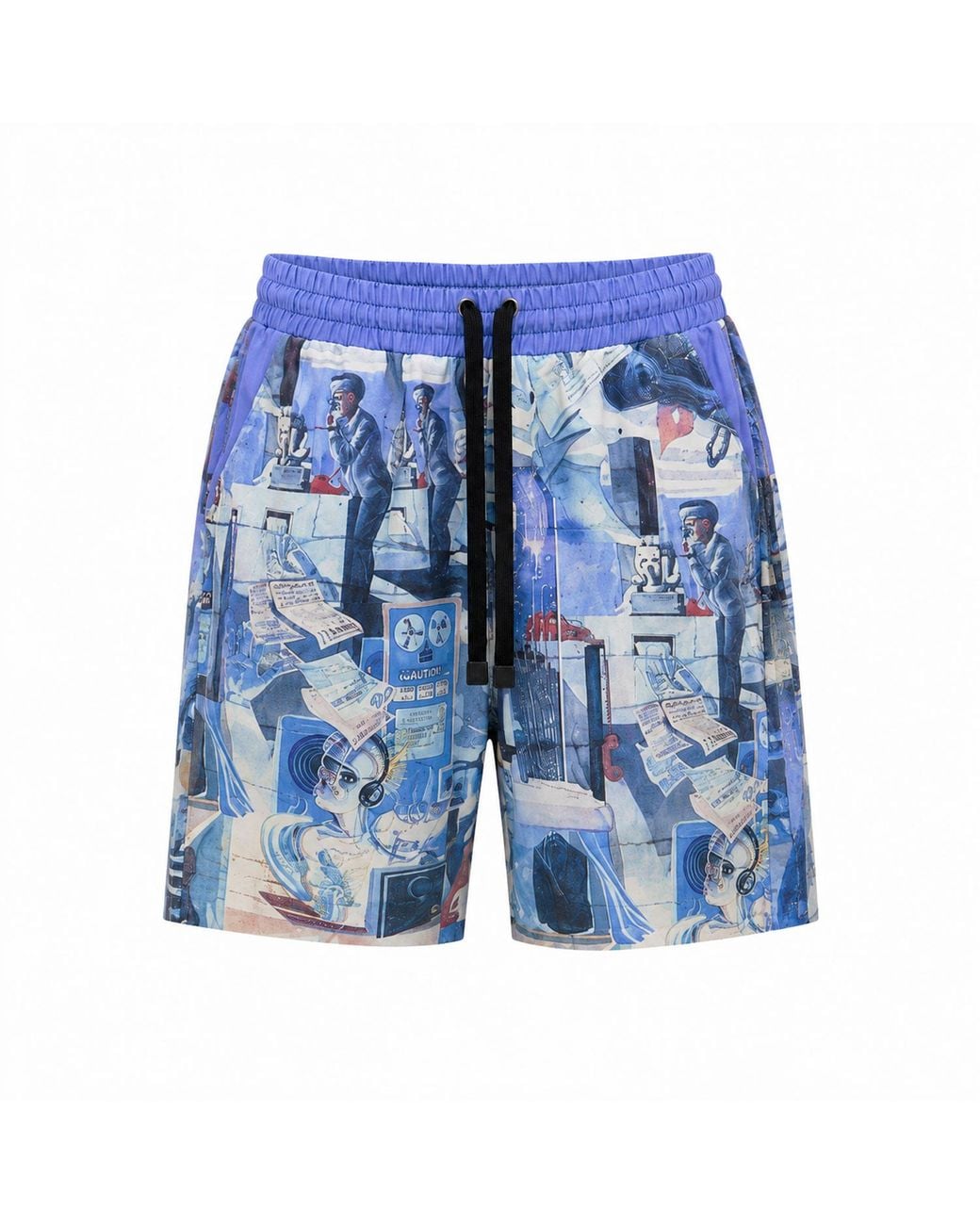mysimplicated Blue Bermuda Shorts for men