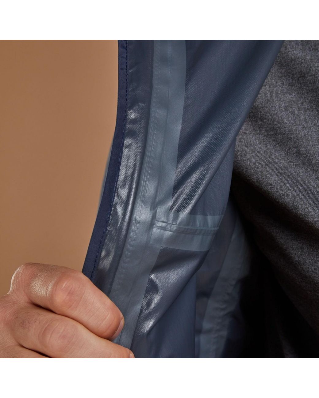 NUMBAT Blue Technical Training Jacket for men