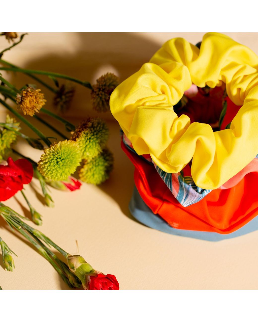 Aulala Paris Blue Surprise Bag Of 3 Hair Scrunchies