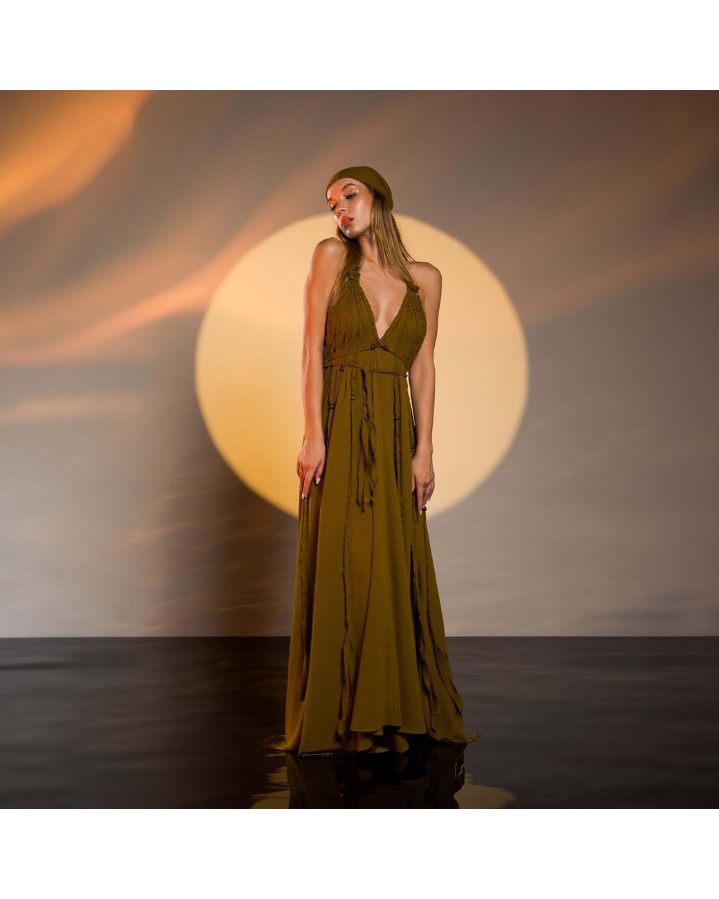 Zhenabia Brown Kismet Dress
