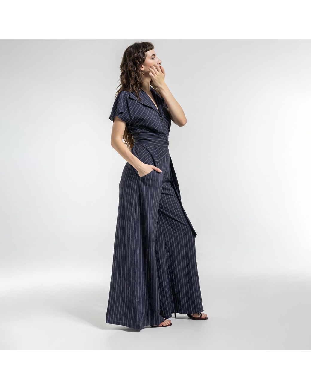 ARTISTA Blue Glance Jumpsuit
