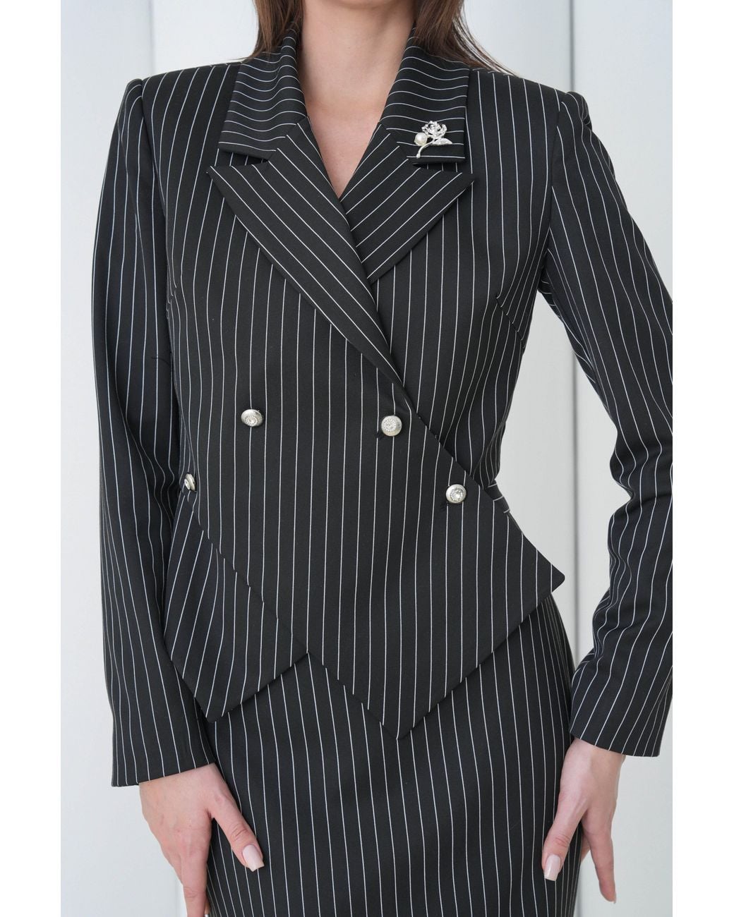 Lumina Eligma Black Sovereign Crop Jacket