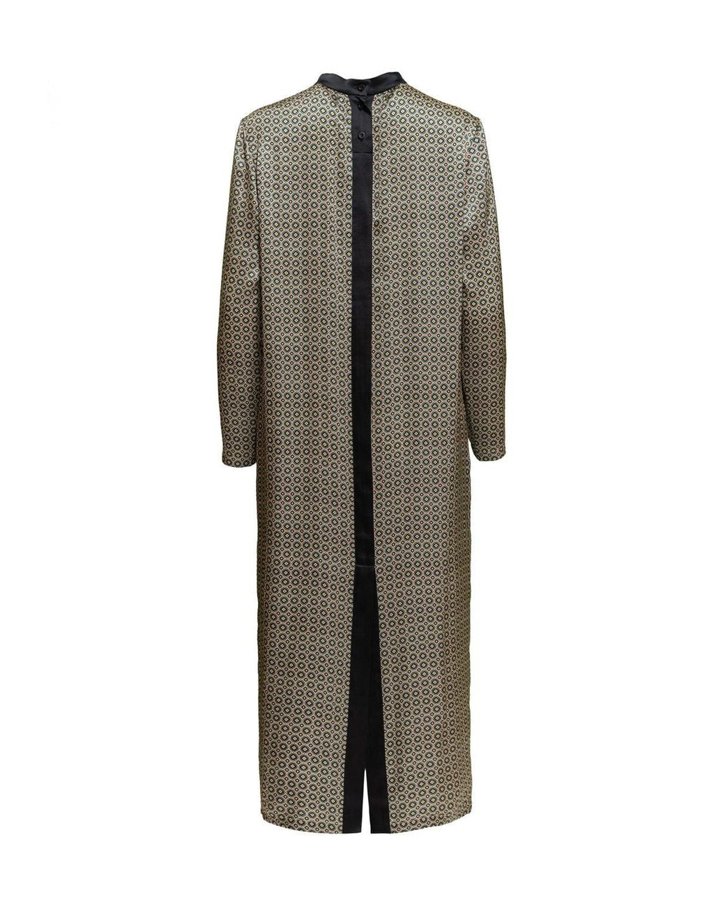 Helene Galwas Gray Hope Maxi Dress