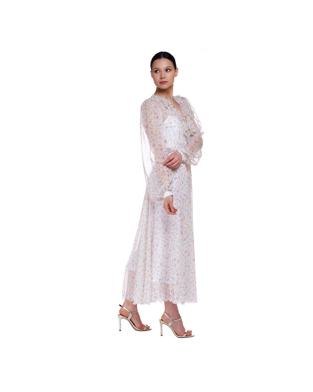 Sofia Tsereteli Natural Long Dress