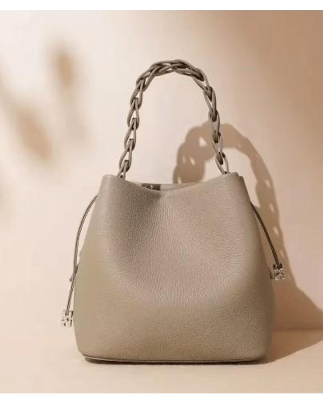 Prenelove Brown New: Trinity Genuine Leather Bucket