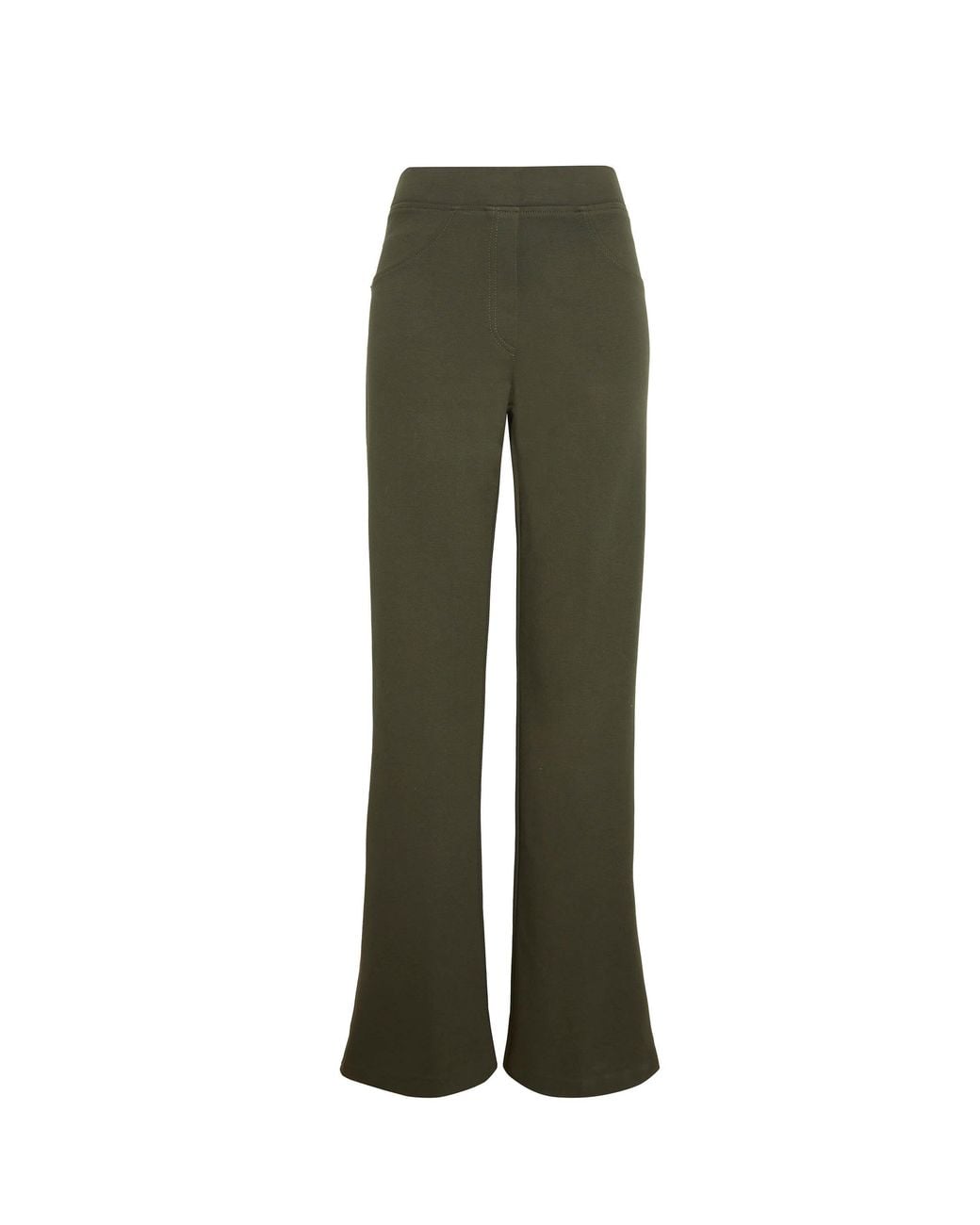 James Lakeland Green Boot Leg Trousers