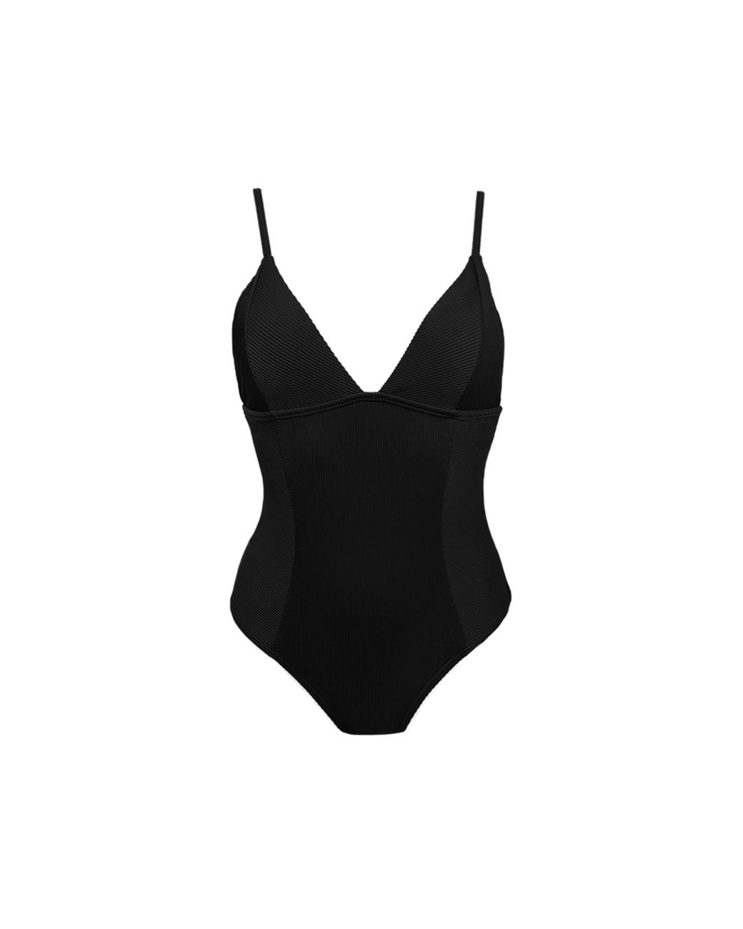 Aulala Paris Black Miss Courageous One Piece Swimsuit