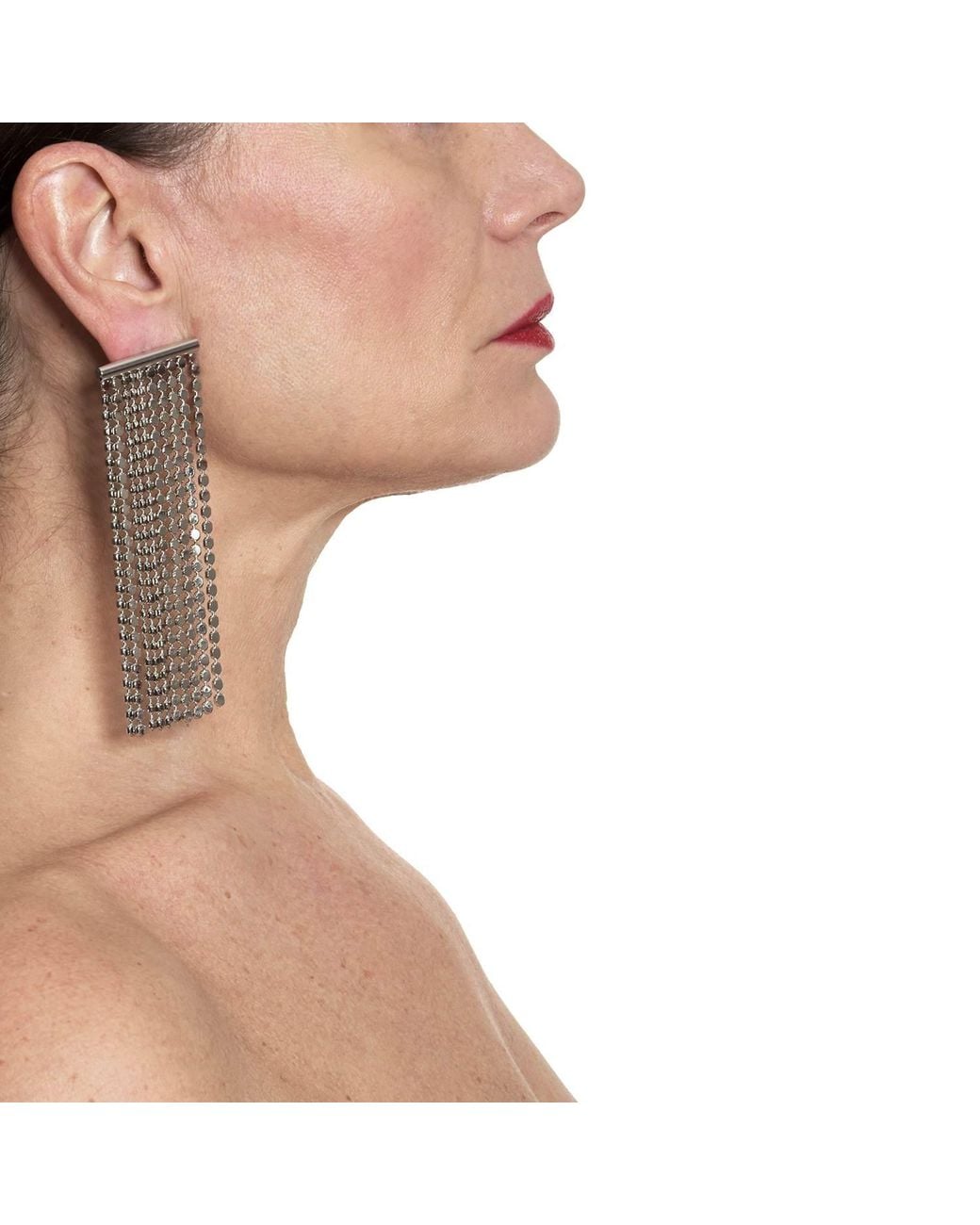 Addicted White Eterna Doré Earrings Plated