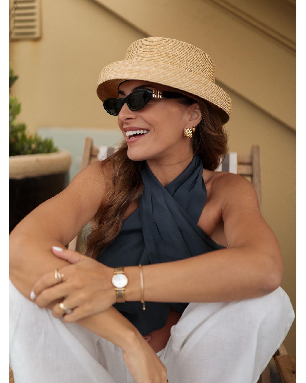 Le Trap Natural Neutrals Corfu Bucket
