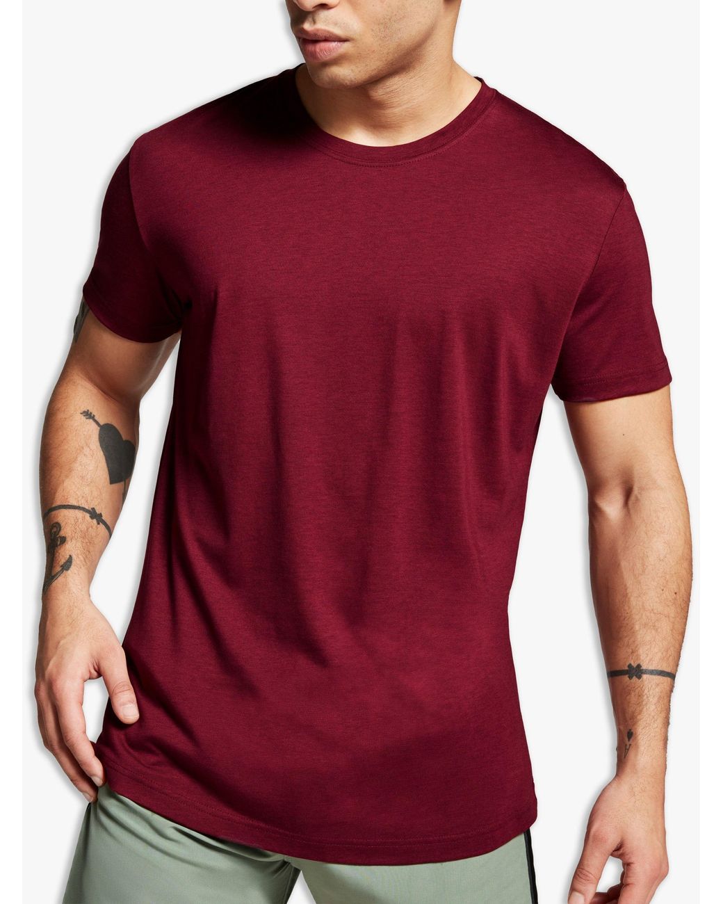 Bdxy Studio Red The Actor T-Shirt for men