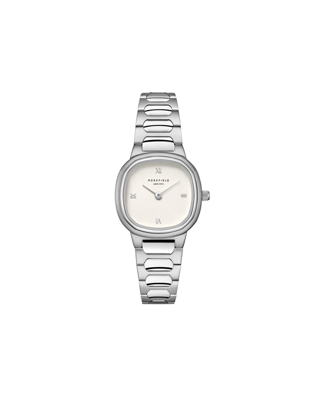 ROSEFIELD Metallic Gaia Xs Watch With Creme Dial And Roman Indexes