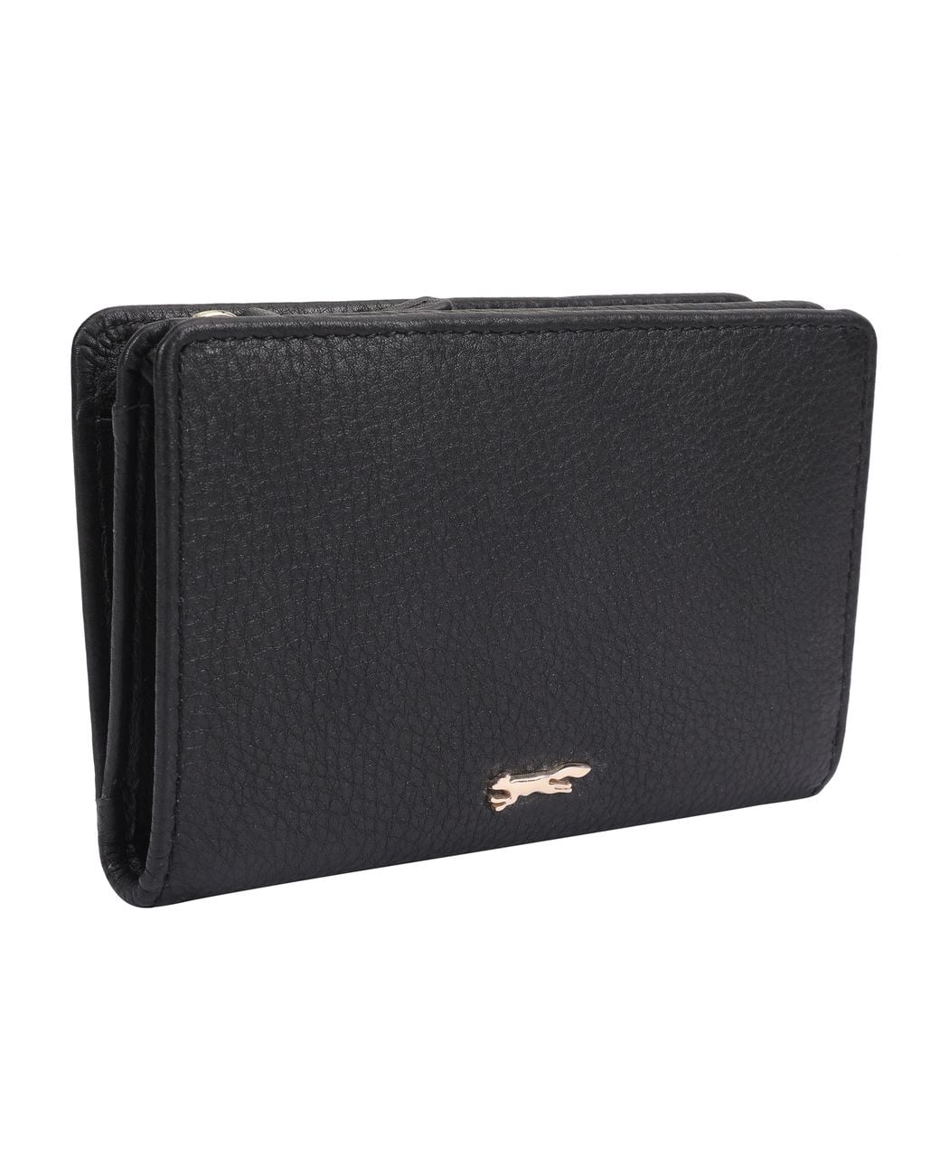 Paul Costelloe Black Solidago Leather Purse