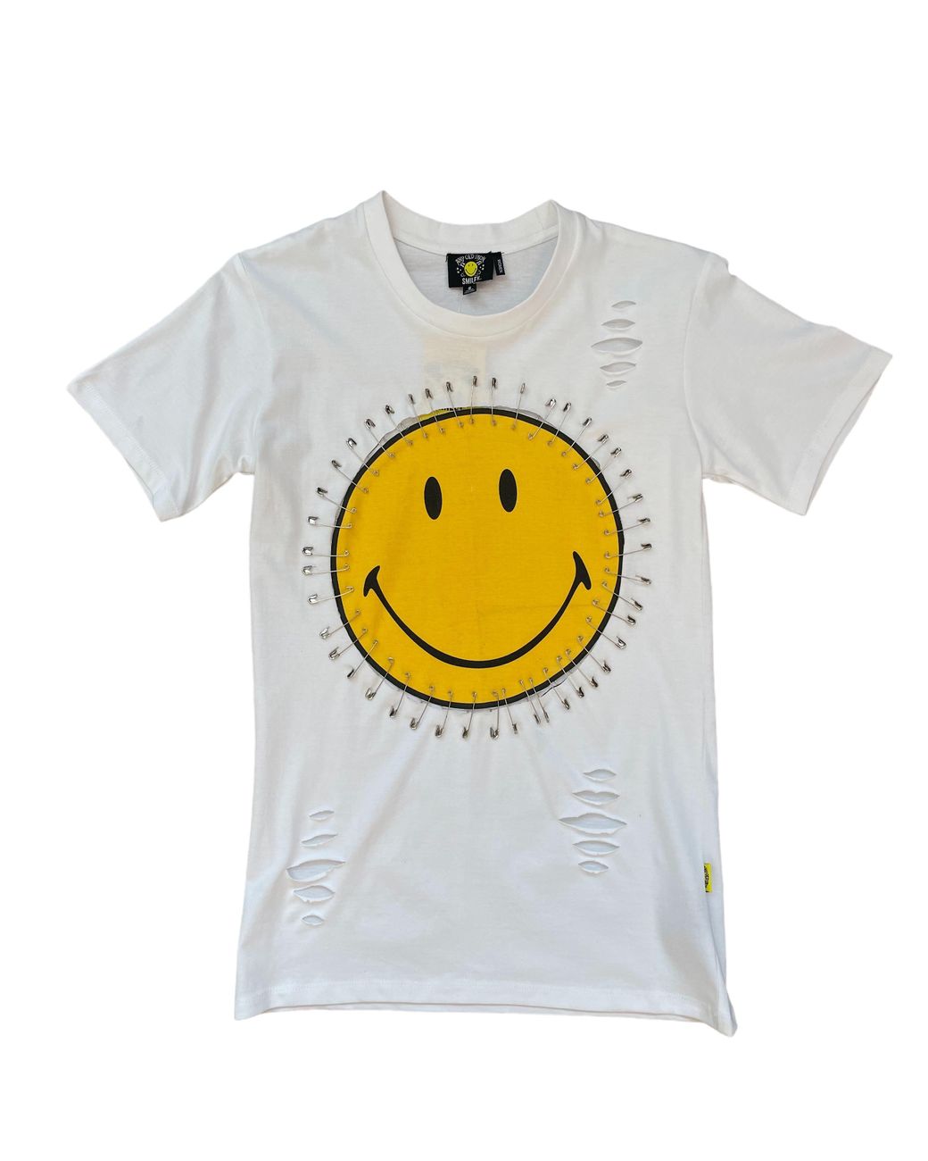 Any Old Iron Gray Just Safe Smiley T-Shirt