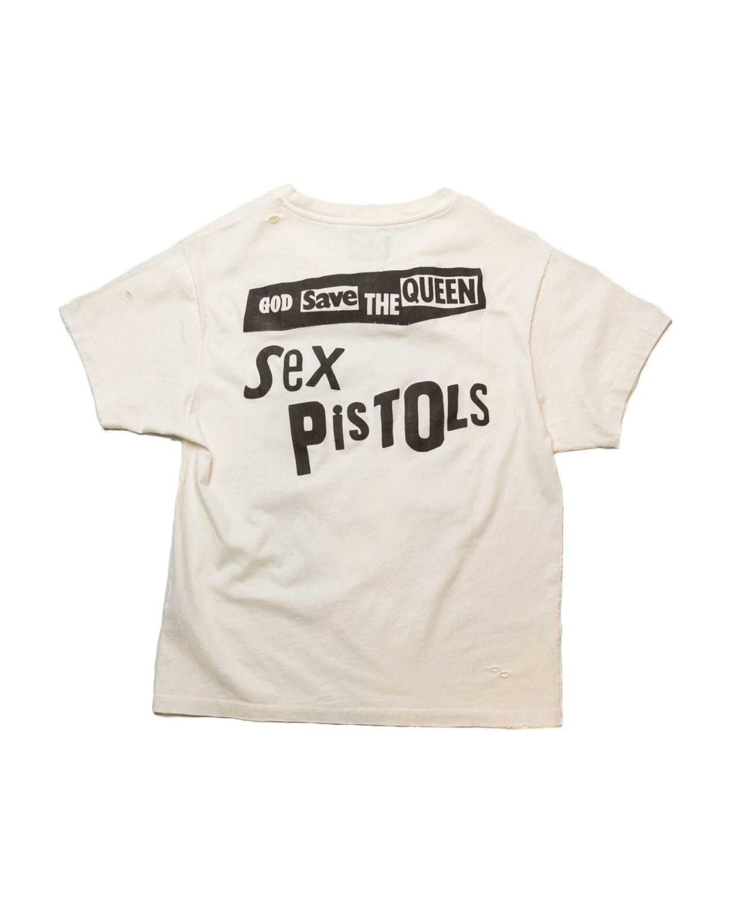Other Uk White Sex Pistols God Save The Queen Vintage T-Shirt for men